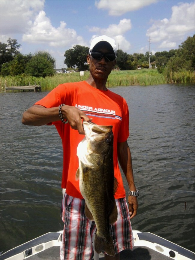 9lb'er caught on a dropshot